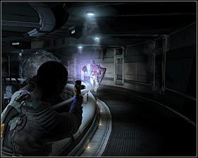 Przy próbie zejścia na niższe balkoniki w okolicy pojawią się nowe nekromorfy - Rozdział 1 (2) | Opis przejścia gry Dead Space 2 - Dead Space 2 - poradnik do gry