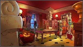 Wróć do willi i wejdź w pierwsze przejście po lewej (tuż za schodami) - Rozdział 1 - Liz | Opis przejścia The Next Big Thing - The Next Big Thing - poradnik do gry