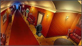 Opuść garderobę i hol (kursor kierunkowy w dole ekranu) i wróć do samochodu (w lewo) - Rozdział 1 - Liz | Opis przejścia The Next Big Thing - The Next Big Thing - poradnik do gry