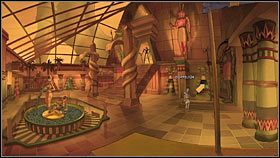 Opuść sypialnię drzwiami po lewej - pora rozejrzeć się po świątyni w poszukiwaniu jakiegoś wyjścia z tej sytuacji - Rozdział 3 - Dan | Opis przejścia The Next Big Thing - The Next Big Thing - poradnik do gry