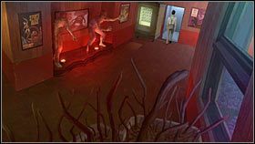 Skieruj się do końca korytarza (w prawo), tu okaże się, że wejście do windy jest pomysłowo zasłonięte przez szafę na kółkach - Rozdział 6 - Dan (1) | Opis przejścia The Next Big Thing - The Next Big Thing - poradnik do gry