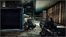 Czas oczyścić drugą stronę parteru - przebiegnij dalej i obróć się w lewo - Rozkaz ewakuacji (2) | Opis przejścia Killzone 3 - Killzone 3 - poradnik do gry