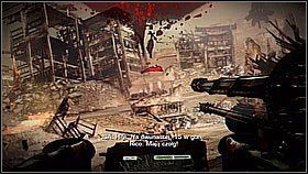 Drugi czołg znajduje się pod wiaduktem - Ewakuacja z Pyrrus (1) | Opis przejścia Killzone 3 - Killzone 3 - poradnik do gry