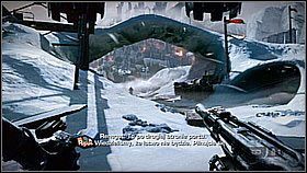 Przeskakuj po krach za pomocą plecaka (L2) i dopalacza (X) - Mroźne wtargnięcie (2) | Opis przejścia Killzone 3 - Killzone 3 - poradnik do gry