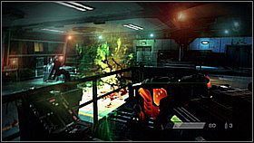 W kolejnym pomieszczeniu spotkasz pokaźny oddział Higów - skorzystaj z mocy nowego działka - Infiltracja Stahl Arms (1) | Opis przejścia Killzone 3 - Killzone 3 - poradnik do gry