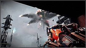 Gdy machina zacznie się dymić [1] to znak, że wkrótce zakończysz walkę - Infiltracja Stahl Arms (2) | Opis przejścia Killzone 3 - Killzone 3 - poradnik do gry