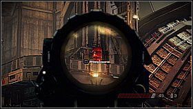 Twoim głównym zadaniem jest ściągnięcie karabinu stacjonarnego - trafisz żołnierza obsługującego go, celując między szybki - Dzień sądu (2) | Opis przejścia Killzone 3 - Killzone 3 - poradnik do gry