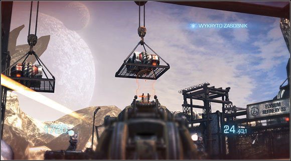 Podwieszone platformy z ładunkami wybuchowymi. - Akt I - Rozdział 1 | Opis przejścia Bulletstorm - Bulletstorm - poradnik do gry
