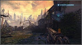 Za rogiem znajdziesz kolejny Zasobnik, skorzystaj z niego by uzupełnić amunicję - Akt II - Rozdział 1 (2) | Opis przejścia Bulletstorm - Bulletstorm - poradnik do gry