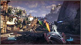 Do ataku dojdzie również od strony, z której tam trafisz - Akt II - Rozdział 2 | Opis przejścia Bulletstorm - Bulletstorm - poradnik do gry