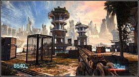 Na zewnątrz czeka Cię kolejna sekwencja wymagająca walki ze snajperami - Akt III - Rozdział 1 (1) | Opis przejścia Bulletstorm - Bulletstorm - poradnik do gry