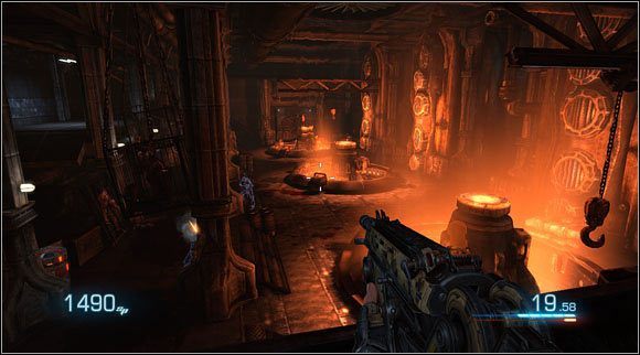 Sporych rozmiarów arena, z możliwością odblokowania unikatowych superstrzałów. - Akt III - Rozdział 2 | Opis przejścia Bulletstorm - Bulletstorm - poradnik do gry