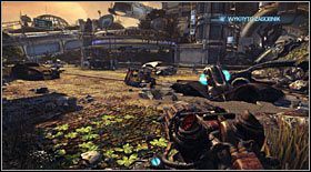 Po drugiej stronie budynku znajdziesz drugi Zasobnik - Akt IV - Rozdział 1 | Opis przejścia Bulletstorm - Bulletstorm - poradnik do gry