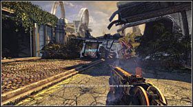 Na moment załączy się krótka scenka, w której poznasz rosiczkę, mięsożerną roślinę - Akt IV - Rozdział 1 | Opis przejścia Bulletstorm - Bulletstorm - poradnik do gry