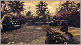 trafisz do miejsca opanowanego przez przeciwników - Akt IV - Rozdział 1 | Opis przejścia Bulletstorm - Bulletstorm - poradnik do gry