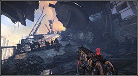 Nieco dalej znów znajdziesz się na otwartej przestrzeni, wypełnionej oponentami - Akt IV - Rozdział 3 (2) | Opis przejścia Bulletstorm - Bulletstorm - poradnik do gry