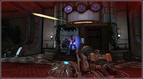 Gdy wszyscy odejdą w niebyt, podejdź do windy na końcu pomieszczenia i zadziałaj na przycisku - Akt VI - Rozdział 1 | Opis przejścia Bulletstorm - Bulletstorm - poradnik do gry