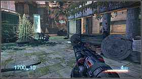 Na dole zaatakują Cię kolejni napastnicy (będzie ich dość sporo, możesz się poratować gromem) - Akt VII - Rozdział 1 (1) | Opis przejścia Bulletstorm - Bulletstorm - poradnik do gry