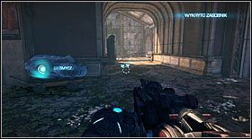 Na końcu otwartego korytarza znajdziesz kolejny Zasobnik (uzupełnienie amunicji jest konieczne) - Akt VII - Rozdział 1 (1) | Opis przejścia Bulletstorm - Bulletstorm - poradnik do gry