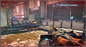 Następnie udaj się dalej przechodząc po kładce nad towarzyszami - Akt VII - Rozdział 1 (2) | Opis przejścia Bulletstorm - Bulletstorm - poradnik do gry