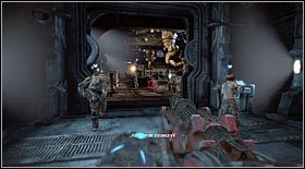 Etap ten rozpoczniesz na pokładzie statku, obok pierwszego Zasobnika - Akt VII - Rozdział 2 (1) | Opis przejścia Bulletstorm - Bulletstorm - poradnik do gry