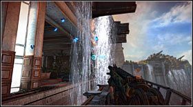 Elektromuchy #8: te latać będą na tarasie widokowym przyłączonym do restauracji (obok wodospadu spadającego w dół tamy) - Elektromuchy | Sekrety Bulletstorm - Bulletstorm - poradnik do gry