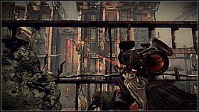 Na dachu podnosimy snajperkę i starannie strzelamy do wrogów - [Trofea] cz. 10 w Killzone 3 - Killzone 3 - poradnik do gry