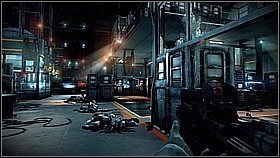 Za schodami wejdziemy do sporego pomieszczenia - [Trofea] cz. 7 w Killzone 3 - Killzone 3 - poradnik do gry