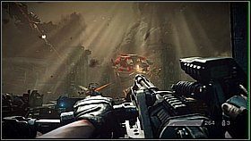 Po wyczyszczeniu tego fragmentu autostrady sprzymierzone transportowce ruszą do przodu i przebiją się przez blokadę - [Trofea] cz. 2 w Killzone 3 - Killzone 3 - poradnik do gry