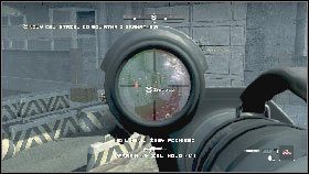 Na dachu budynku podejdź do wyrzutni rakiet [1], podnieś ją i strzel w Goliatha, który podjedzie pod mur [2] - Misja 4 - Mur (2) | Opis przejścia Homefront - Homefront - poradnik do gry