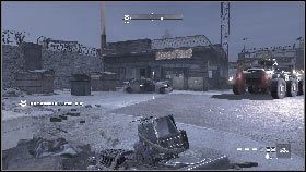 Na polu bitwy pojawi się również wrogi pojazd, który również zniszcz [1] - Misja 3 - Jedyna szansa (1) | Opis przejścia Homefront - Homefront - poradnik do gry