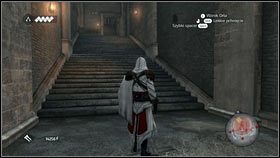 Idąc dalej prosto spotkasz kolejnego wroga - Odzyskana sekwencja - Zaginięcie Leonarda (4) | DLC Assassins Creed Brotherhood - Assassins Creed: Brotherhood - poradnik do gry