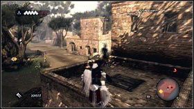 Gdy zginie idź dalej za architektem, cały czas trzymając się lewej strony lokacji [1] - Maszyny Leonarda (2) | Zadania poboczne Assassins Creed Brotherhood - Assassins Creed: Brotherhood - poradnik do gry