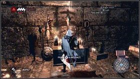 Znajdziesz tam wrota, które otwiera mechanizm z lewej [1] - Legowiska Romulusa (5) | Zadania poboczne Assassins Creed Brotherhood - Assassins Creed: Brotherhood - poradnik do gry