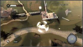 Przedostatni punkt jest na drewnianej platformie [1] - Zadania złodziejów (1) | Zadania poboczne Assassins Creed Brotherhood - Assassins Creed: Brotherhood - poradnik do gry