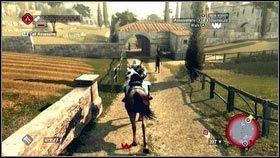Porozmawiawszy ze złodziejem [1], wsiądź na konia i udaj się do zaznaczonego na mapie Circus Maximus [2] - Zadania złodziejów (1) | Zadania poboczne Assassins Creed Brotherhood - Assassins Creed: Brotherhood - poradnik do gry