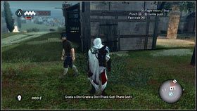 Po zlikwidowaniu celów [1], pozbądź się reszty wrogów i porozmawiaj z Aldo [2] - Zadania złodziejów (1) | Zadania poboczne Assassins Creed Brotherhood - Assassins Creed: Brotherhood - poradnik do gry