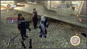 Po walce zostaniesz zaatakowany przez kolejny oddział [1] - Zadania kurtyzan (1) | Zadania poboczne Assassins Creed Brotherhood - Assassins Creed: Brotherhood - poradnik do gry