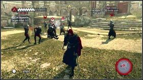 Przeciwnicy będą pojawiać się falami - Sekwencja 8 - Borgia (2) | Opis przejścia Assassins Creed Brotherhood - Assassins Creed: Brotherhood - poradnik do gry