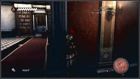 Piętro wyżej, poczekaj aż strażnicy odejdą i wbiegnij szybko jeszcze wyżej [1] - Sekwencja 8 - Borgia (1) | Opis przejścia Assassins Creed Brotherhood - Assassins Creed: Brotherhood - poradnik do gry