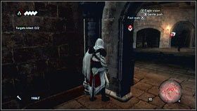 Idź teraz dalej w lewo, aż dojdziesz do celi Cathariny [1] - Sekwencja 4 - Kryjówka Złodziei (2) | Opis przejścia AC Brotherhood - Assassins Creed: Brotherhood - poradnik do gry