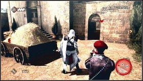 Gdy do niego podbiegniesz [1], powala go, a następnie dobij ukrytym ostrzem - Sekwencja 3 - Wojownik, kochanek I złodziej (2) | Opis przejścia Brotherhood - Assassins Creed: Brotherhood - poradnik do gry