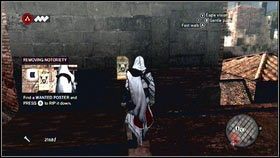 Po dotarciu na miejsce [1], otrzymasz zadanie zmniejszenia rozgłosu - Sekwencja 3 - Wojownik, kochanek I złodziej (1) | Opis przejścia Brotherhood - Assassins Creed: Brotherhood - poradnik do gry