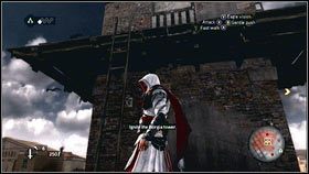Teraz twoim zadaniem jest spalenie wieży Borgii - Sekwencja 2 - Legowisko bestii (3) | Opis przejścia AC Brotherhood - Assassins Creed: Brotherhood - poradnik do gry