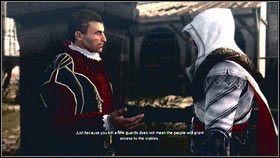 Po wykonaniu zadania [1], wróć porozmawiać z Machiavellim [2] - Sekwencja 2 - Legowisko bestii (3) | Opis przejścia AC Brotherhood - Assassins Creed: Brotherhood - poradnik do gry
