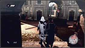 Po zdobyciu potrzebnych przedmiotów, idź dalej za Machiavellim [1] - Sekwencja 2 - Legowisko bestii (3) | Opis przejścia AC Brotherhood - Assassins Creed: Brotherhood - poradnik do gry