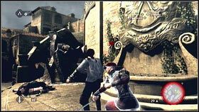 Twój bohater został ranny, ale na szczęście nadal może walczyć - Sekwencja 1 - Pokój (2) | Opis przejścia Assassins Creed Brotherhood - Assassins Creed: Brotherhood - poradnik do gry