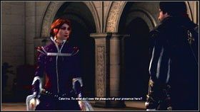 Po wykonaniu wszystkich zadań, wejdź do pałacu swojego wuja [1], gdzie rozpocznie się krótka narada [2] - Sekwencja 1 - Pokój (2) | Opis przejścia Assassins Creed Brotherhood - Assassins Creed: Brotherhood - poradnik do gry