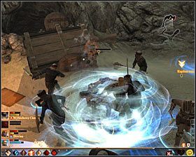 Jeżeli za swoich sojuszników wybrałeś najemników, to czeka Cię oczywiście bitwa z magami krwi - Elfy na wolności | Questy poboczne - Akt 2 | Solucja Dragon Age II - Dragon Age II - poradnik do gry