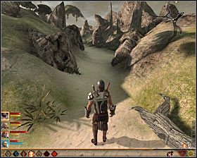 Możesz już opuścić ten obszar i wybrać z mapy świata podróż do lokacji [Okaleczone Wybrzeże] - Elfy na wolności | Questy poboczne - Akt 2 | Solucja Dragon Age II - Dragon Age II - poradnik do gry